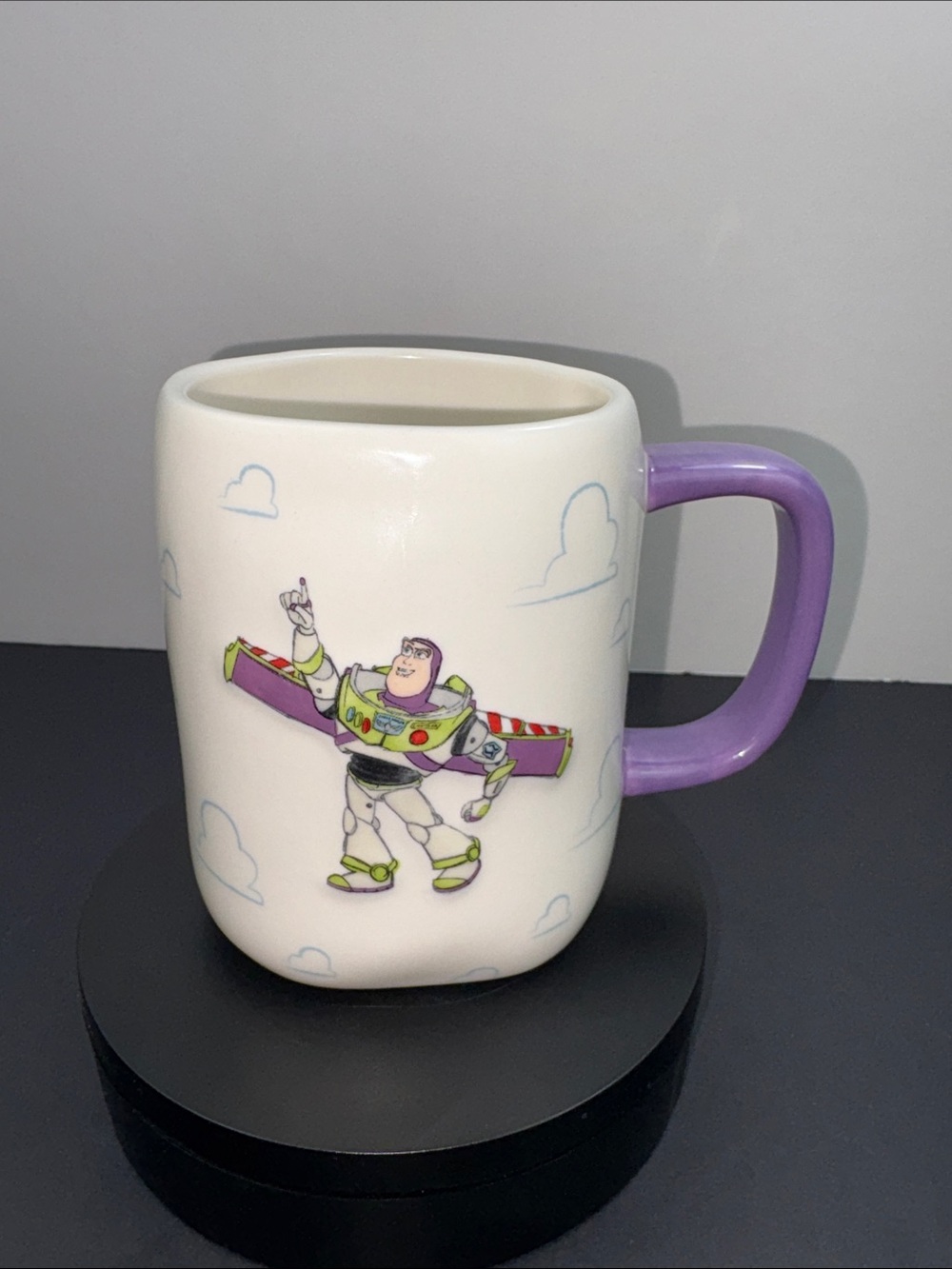 Rae Dunn Buzz Lightyear Mug Double Sided Toy Story “To Infinity…” Pixar